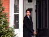 Prime Minister Justin Trudeau arrives to address Canadians on the COVID-19 pandemic from Rideau Cottage in Ottawa on Tuesday, March 31, 2020. THE CANADIAN PRESS/Sean Kilpatrick