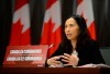 Chief Public Health Officer Dr. Theresa Tam speaks during a press conference on Parliament Hill amid the COVID-19 pandemic in Ottawa on Tuesday, June 23, 2020. THE CANADIAN PRESS/Sean Kilpatrick