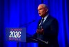 Newly elected Conservative Leader Erin O’Toole delivers his winning speech following the Conservative party of Canada 2020 Leadership Election in Ottawa on Monday, Aug. 24, 2020. THE CANADIAN PRESS/Sean Kilpatrick