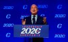 Newly elected Conservative Leader Erin O’Toole delivers his winning speech following the Conservative party of Canada 2020 Leadership Election in Ottawa on Monday, Aug. 24, 2020. THE CANADIAN PRESS/Sean Kilpatrick