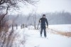 MIKAELA MACKENZIE / WINNIPEG FREE PRESS
Luke Roffey goes cross-country skiing in fresh snow at Beaudry Park on Tuesday.