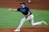 Tampa Bay Rays relief pitcher Ryan Thompson delivers to the Baltimore Orioles during the fifth inning of a baseball game Wednesday, Aug. 26, 2020, in St. Petersburg, Fla. (AP Photo/Chris O'Meara)