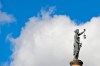 The Trumbull County Courthouse is shown, Friday, Oct. 16, 2020, in Warren, Ohio. (AP Photo/David Dermer, File)