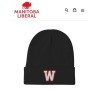 The Manitoba Liberal party had been selling a tuque with a W on it in support of Fort Whyte candidate Willard Reaves. (Screenshot)