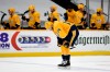 Nashville Predators defenseman Mattias Ekholm (14) skates off the ice after the team's loss to the Florida Panthers in an NHL hockey game Thursday, March 4, 2021, in Nashville, Tenn. (AP Photo/Mark Zaleski)