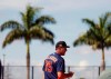 Houston Astros pitcher Justin Verlander (35) watches before throwing during spring training baseball practice, Tuesday, Feb. 18, 2020 in West Palm Beach, Fla. (Karen Warren/Houston Chronicle via AP)