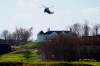 Marine One with President Donald Trump aboard lands at Trump National Golf Club, Saturday, Nov. 28, 2020, in Sterling, Va. (AP Photo/Alex Brandon)