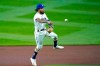 Seattle Mariners shortstop J.P. Crawford makes a running throw to first to get out Texas Rangers' Nick Solak on a ground out during the first inning of a baseball game, Sunday, Aug. 23, 2020, in Seattle. (AP Photo/Ted S. Warren)