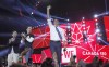 Prime Minister Justin Trudeau (right) along with WE co-founders, Craig (middle) and Marc Kielburger. (MarketWired / We Day files)