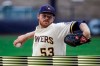 Milwaukee Brewers' Brandon Woodruff throws during a practice session Saturday, July 4, 2020, at Miller Park in Milwaukee. (AP Photo/Morry Gash)