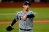 Tampa Bay Rays starting pitcher Blake Snell celebrates the end of the fifth inning against the Los Angeles Dodgers in Game 6 of the baseball World Series Tuesday, Oct. 27, 2020, in Arlington, Texas. (AP Photo/Eric Gay)