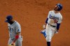 Los Angeles Dodgers' Mookie Betts celebrates after a home run against the Tampa Bay Rays during the eighth inning in Game 6 of the baseball World Series Tuesday, Oct. 27, 2020, in Arlington, Texas. (AP Photo/Sue Ogrocki)