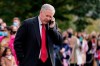 In this Oct. 30, 2020, photoWhite House chief of staff Mark Meadows speaks on a phone on the South Lawn of the White House in Washington. Meadows has been diagnosed with coronavirus. (AP Photo/Patrick Semansky)