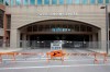 In this Aug. 5, 2020, file photo, The Wisconsin Center in Milwaukee. Joe Biden is poised to unveil his vision for the modern-day Democratic Party in the first presidential nominating convention of the coronavirus era next week. The all-virtual affair will test the former vice president’s ability to overcome unprecedented logistical challenges in an urgent mission to energize his sprawling coalition. (AP Photo/Morry Gash, File)