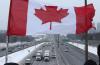 Steve Russell - Toronto Star
Protesters gather onto the Don Mills bridge over Highway 401.