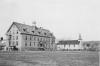 - THE CANADIAN PRESS/HO-Société historique de Saint-Boniface
A 1956 photograph of the parish church in Marieval, Sask., is shown in this handout image provided by Société historique de Saint-Boniface.