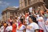 Jay Janner - AP
Women protest against the six-week abortion ban at the Capitol in Austin, Texas on Sept. 1, 2021.