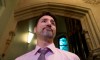 Prime Minister Justin Trudeau speaks with reporters as he makes his way to caucus in West block, Wednesday February 26, 2020 in Ottawa. A new poll suggests Canadians weren't happy with Justin Trudeau's handling of the natural-gas pipeline dispute in British Columbia that led to nationwide rail and road blockades mounted in solidarity with Indigenous leaders who oppose the project.THE CANADIAN PRESS/Adrian Wyld