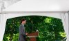 Prime Minister Justin Trudeau is seen during a news conference at Rideau Cottage in Ottawa on Monday June 15, 2020. THE CANADIAN PRESS/Adrian Wyld