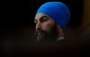 NDP Leader Jagmeet Singh listens to a question during a news conference, Wednesday, May 13, 2020 in Ottawa. THE CANADIAN PRESS/Adrian Wyld