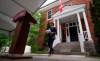 Prime Minister Justin Trudeau makes his way to the podium for a news conference outside Rideau Cottage in Ottawa, Tuesday June 2, 2020. THE CANADIAN PRESS/Adrian Wyld