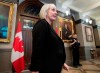 Minister of Health Patty Hajdu makes her way through the Foyer of the House of Commons to speak with the media Thursday January 30, 2020 in Ottawa. THE CANADIAN PRESS/Adrian Wyld