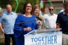 Heather Stefanson announces her intention to run for the provincial PC Party on Aug. 18. (John Woods / Winnipeg Free Press files)