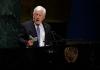 TIMOTHY A. CLARY - AFP via GETTY IMAGES
Bob Rae, the Ambassador and Permanent Representative of Canada to the United Nations, speaks on the Russia-Ukraine conflict at the General Assembly 58th plenary meeting in New York on Feb. 23.