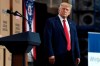 President Donald Trump listens as someone else speaks during an event at the Whirlpool Corporation facility in Clyde, Ohio, Thursday, Aug. 6, 2020. (AP Photo/Susan Walsh)