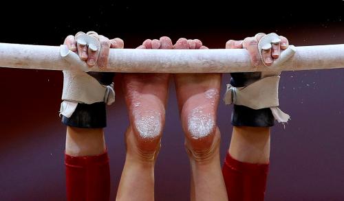 KARIM JAAFAR -  Getty Images file photo
More than 70 current and former Canadian gymnasts have signed a letter calling for an independent investigation into “abusive practices” as well as systemic problems in their sport’s federation.