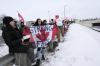 R.J. Johnston - Toronto Star
Hundreds of trucks and supporters filled the overpasses and onramps of Highway 401 like this one at Keele Street in support of the trucker convoy making its way to Ottawa for a Saturday protest.