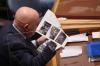 Michael M. Santiago - GETTY IMAGES
Ambassador Vasily Nebenzia, permanent representative of the Russian Federation, holds documents as he speaks during the U.N. Security Council meeting discussing the Russian and Ukraine conflict at the United Nations Headquarters on March 11, 2022 in New York City. The U.N. Security Council met at Russia's request to discuss Russia's claim of U.S.-supported chemical and biological weapon labs in Ukraine. Both Kyiv and Washington have denied the allegations and have called them Russian disinformation.