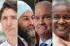 - Toronto Star/Canadian Press file
The four major party leaders, from left to right: Liberal Justin Trudeau, New Democrat Jagmeet Singh, Conservative Erin O'Toole and Green Annamie Paul.