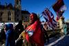 Justin Tang - THE CANADIAN PRESS
A protester yells “freedom” towards a person who attempted to stick a paper sign on a truck criticizing the so called “Freedom Convoy,” a protest against COVID-19 measures that has grown into a broader anti-government protest, on its 18th day, in Ottawa, on Monday, Feb. 14, 2022.