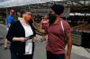 Justin Tang - THE CANADIAN PRESS
Federal NDP Leader Jagmeet Singh visits the Parkdale Public Market with Angella MacEwen, left, NDP candidate for Ottawa Centre, in Ottawa, on Aug. 5, 2021.