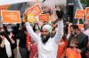 JONATHAN HAYWARD - THE CANADIAN PRESS
Federal NDP Leader Jagmeet Singh greets supporters during a campaign stop in Welland, Ont. on Sept. 15, 2021.