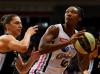 Tracey Nearmy - GETTY IMAGES
At 30, Canadian Kayla Alexander, right, will make her Olympic debut against Serbia on Monday.