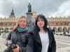 Winnipeg Free Press photojournalist Mikaela MacKenzie and writer Melissa Martin in Krakow, Poland.