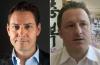 Michael Kovrig, left, and Michael Spavor, the two Canadians detained in China. Spavor goes on trial on Friday, Kovrig’s trial is set to start Monday.