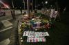 Steve Russell - Toronto Star
A memorial for the Salman family in London, Ont., on Tuesday night.