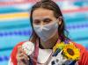Rick Madonik - Toronto Star
Kylie Masse receives her silver during medal ceremony for women's 200-metre backstroke final at Tokyo Aquatic Centre.