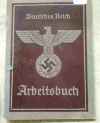 Deutsches Reich Arbeitsbuch stamped Kattowitz wartime stamps (McSherry Auction Service)