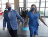 Ryan Remiorz - The Canadian Press
Conservative Leader Erin O’Toole and his wife Rebecca leave after a news conference on Aug. 18, 2021 in Quebec City. “It was a great night for Nova Scotia and an example that often people will look for change and demand better,” he said of the provincial election results.