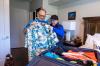 Lars Hagberg - For the Toronto Star
Snowbirds Ann and Steve Harkness pack some of their clothes for their departure for Florida next week at their apartment in Kingston, Ont., on Thursday.