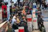 Jerome Delay - AP
People line up to get on the Air France flight to Paris at OR Tambo International Airport in Johannesburg, South Africa on Nov. 26, 2021. A slew of nations moved to stop air travel from southern Africa on Friday in reaction to news of a new, potentially more transmissible COVID-19 variant.