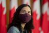 Adrian Wyld - THE CANADIAN PRESS
Chief Public Health Officer Theresa Tam said if the infection rate of COVID-19, fuelled by the highly contagious Delta variant, remains above one for several weeks we could expect to see a return to rapid epidemic growth.