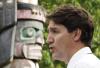 Sean Kilpatrick - The Canadian Press
Liberal Leader Justin Trudeau pledged to increase wages of personal support workers during a campaign stop at a long-term-care home in Victoria, B.C., Thursday.