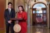 Jacquelyn Martin - AP
U.S. House of Representatives Speaker Nancy Pelosi meets with Prime Minister Justin Trudeau on Capitol Hill in Washington on Nov. 17, 2021.