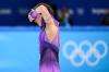 MANAN VATSYAYANA - AFP via GETTY IMAGES
Russia’s Kamila Valieva gets emotional after competing in the women’s figure skating short program of the Winter Olympics on Tuesday in Beijing.