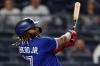 Adam Hunger - The Associated Press
Vladimir Guerrero Jr. hit his 42nd home run in the ninth inning Thursday as he became, at 22, the youngest Blue Jay with 100 RBIs in a season.